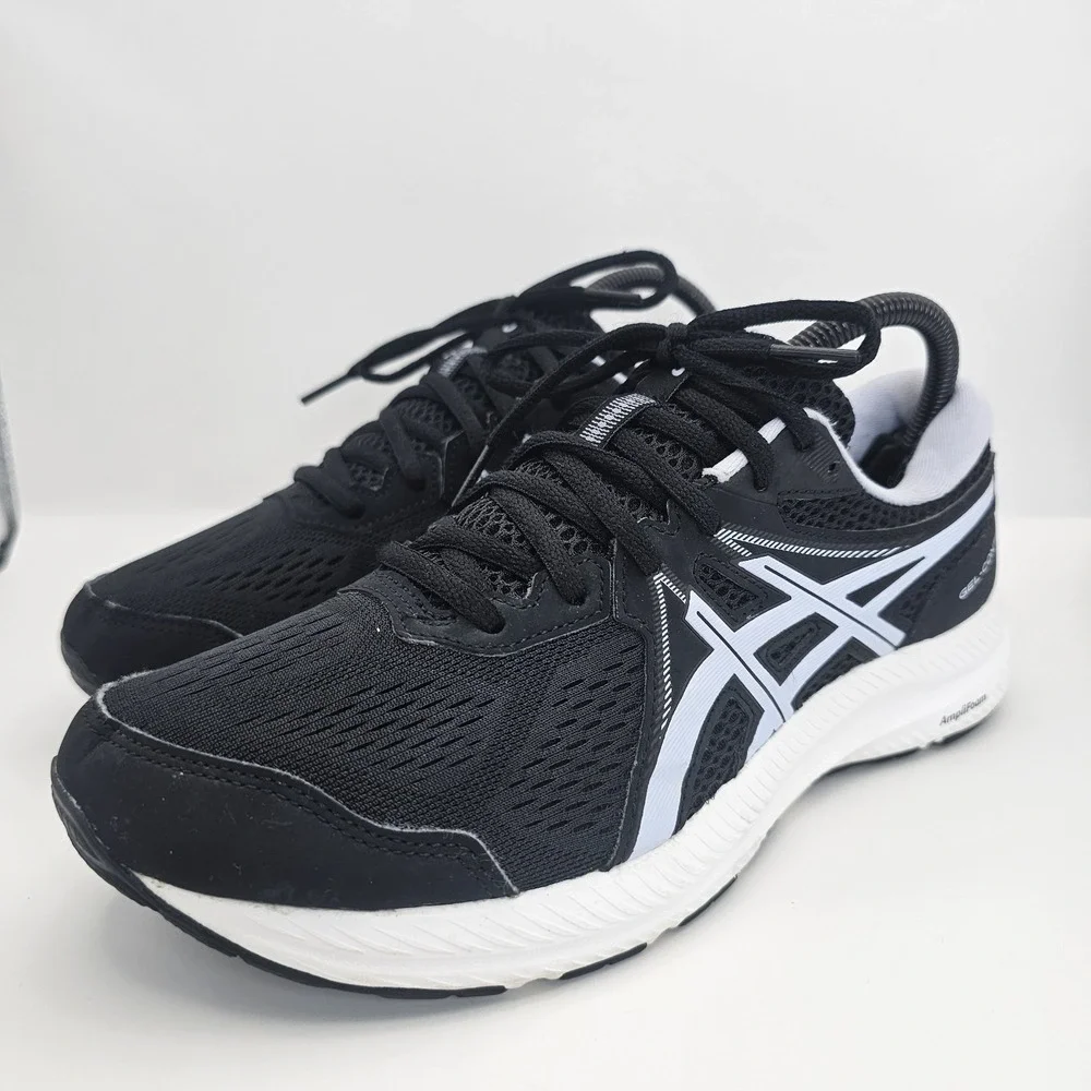 ASICS Gel Contend 7 Women's Size 8.5 Running Shoes Sneakers  1012A910 Black